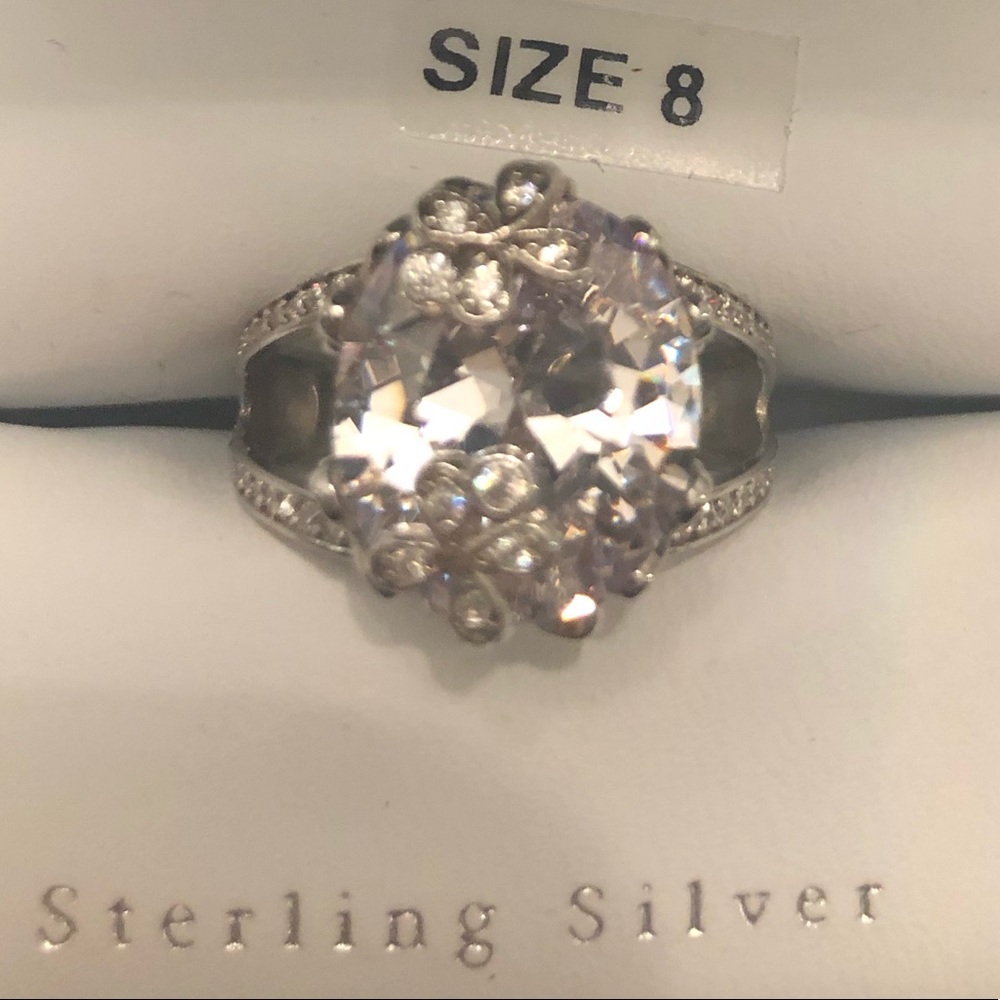 New Sterling Silver Ring Size 8